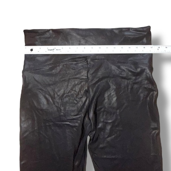 SPANX Faux Leather Leggings - Black 3X - Picture 4 of 13
